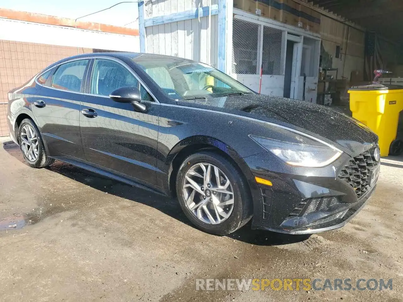 4 Photograph of a damaged car KMHL64JA5MA165712 HYUNDAI SONATA 2021