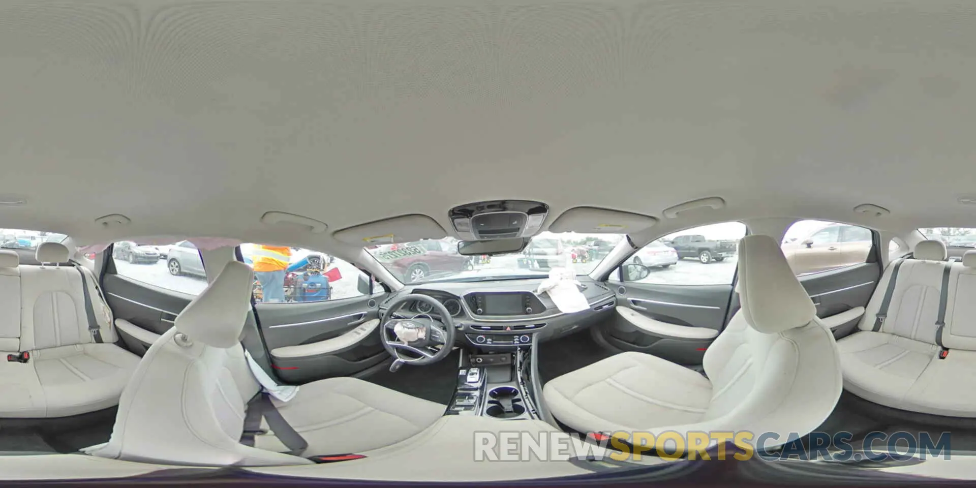 12 Photograph of a damaged car KMHL64JA8MA158186 HYUNDAI SONATA 2021