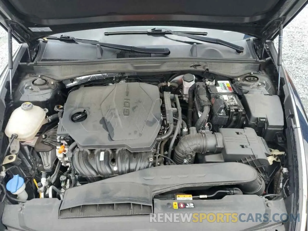 13 Photograph of a damaged car KMHL64JA8MA158186 HYUNDAI SONATA 2021