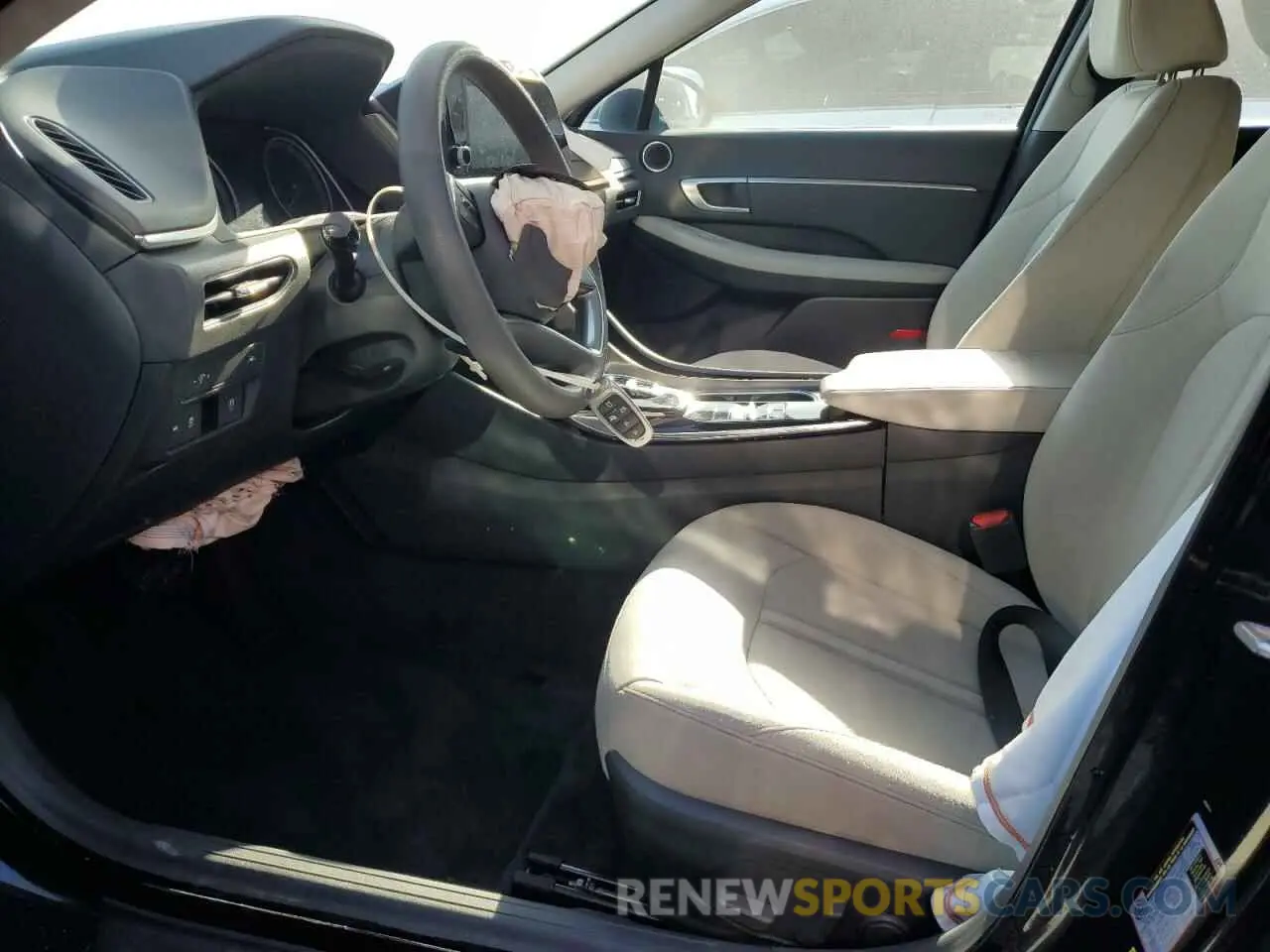 7 Photograph of a damaged car KMHL64JA8MA158186 HYUNDAI SONATA 2021
