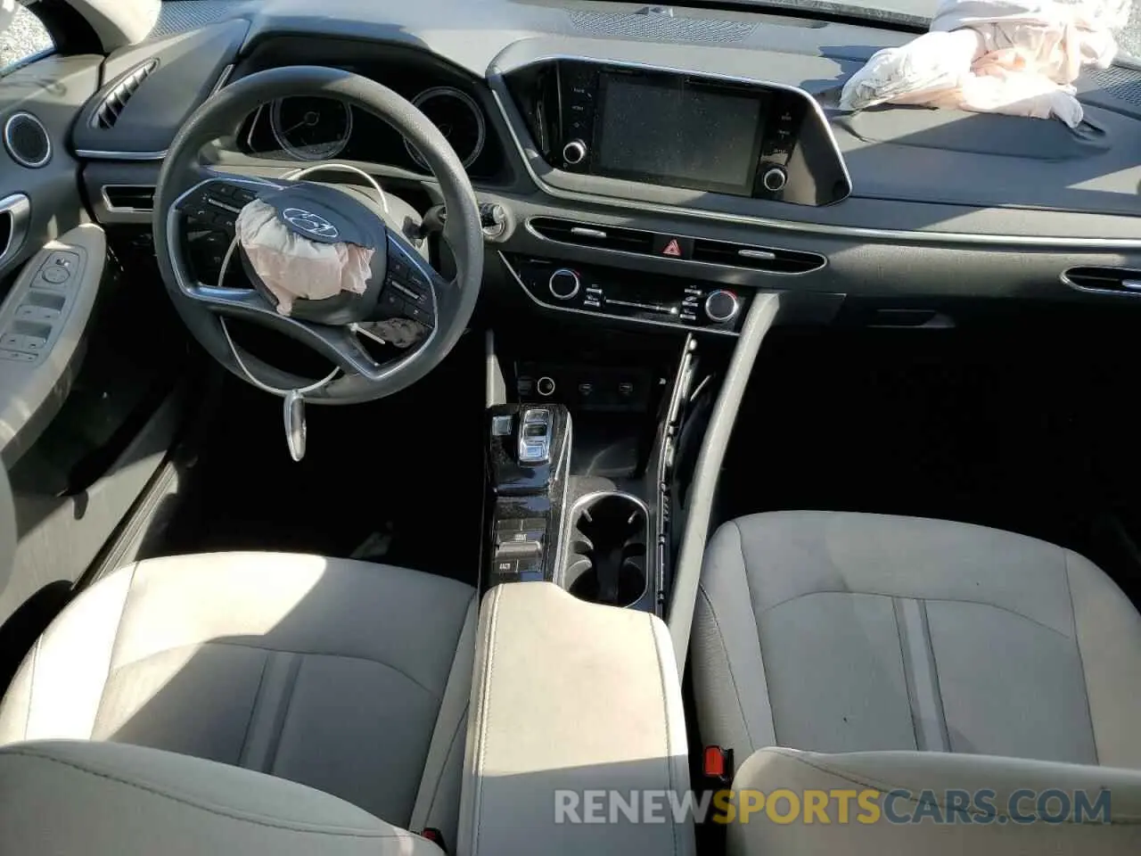 8 Photograph of a damaged car KMHL64JA8MA158186 HYUNDAI SONATA 2021