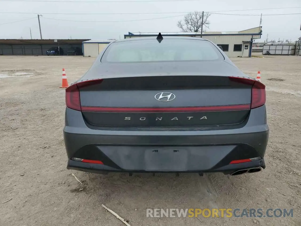 6 Photograph of a damaged car KMHL64JA8MA160908 HYUNDAI SONATA 2021