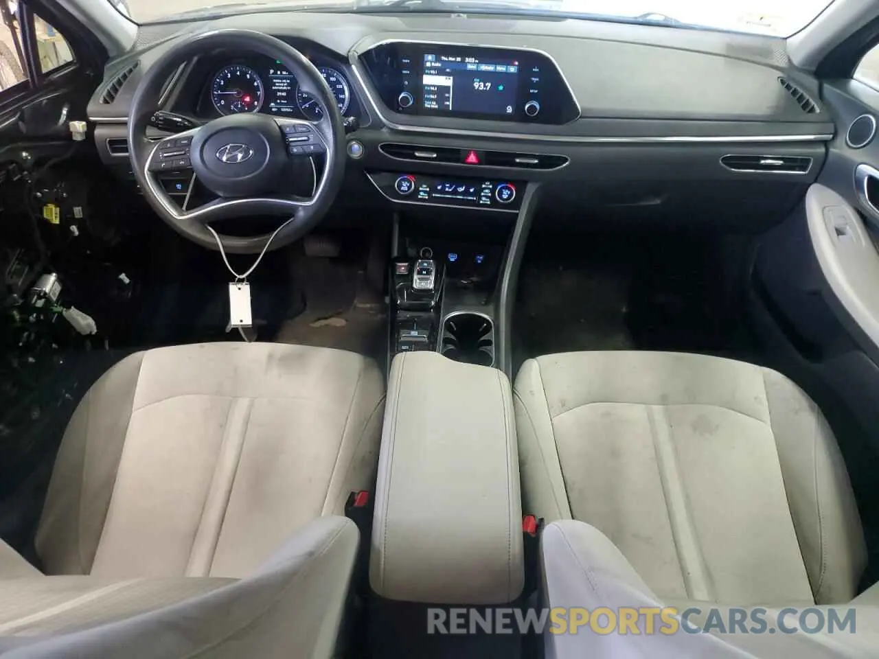 8 Фотография поврежденного автомобиля KMHL64JA8MA167065 HYUNDAI SONATA 2021
