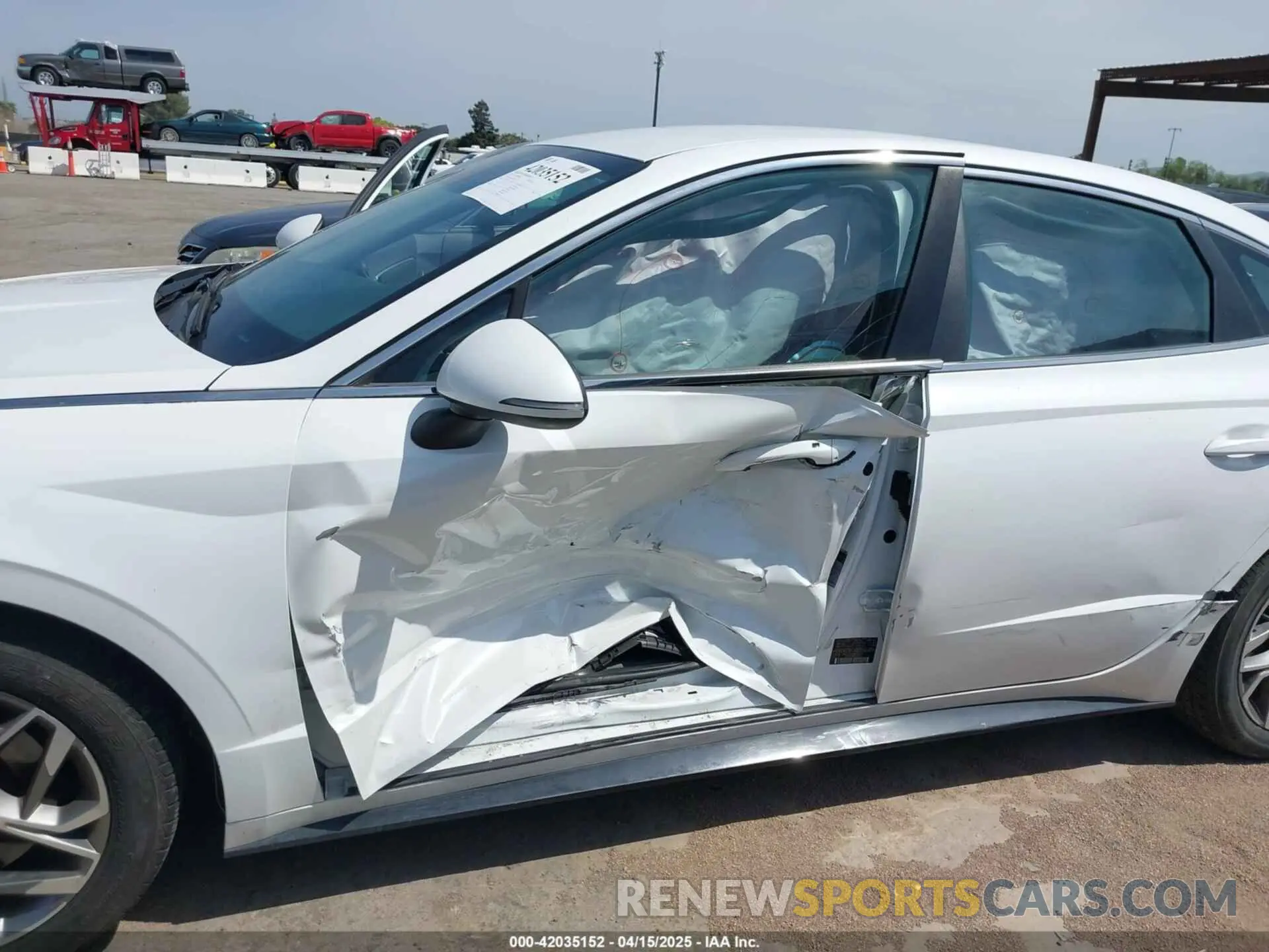 6 Фотография поврежденного автомобиля KMHL64JA9MA155197 HYUNDAI SONATA 2021