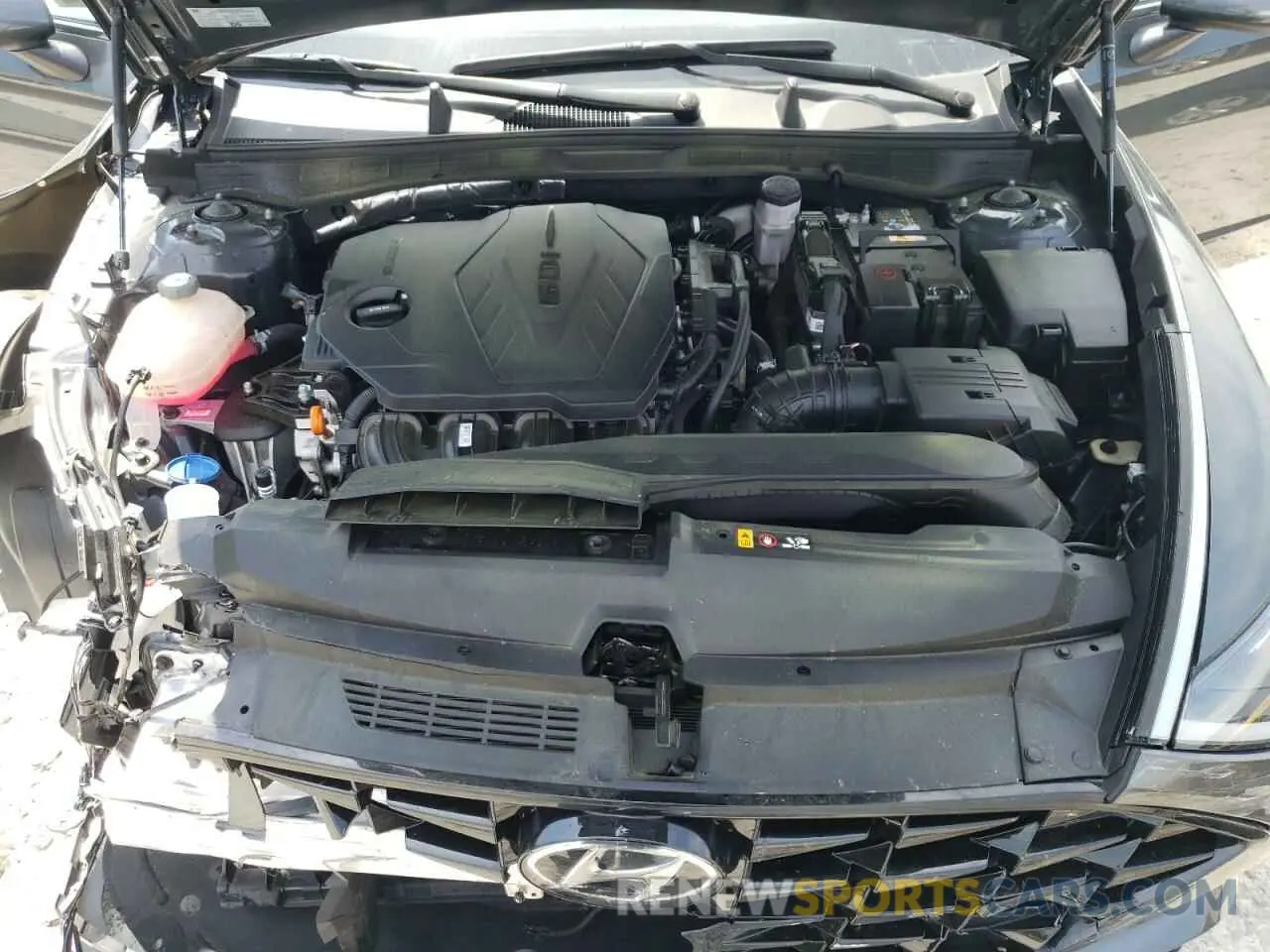 11 Photograph of a damaged car KMHL64JAXMA144421 HYUNDAI SONATA 2021