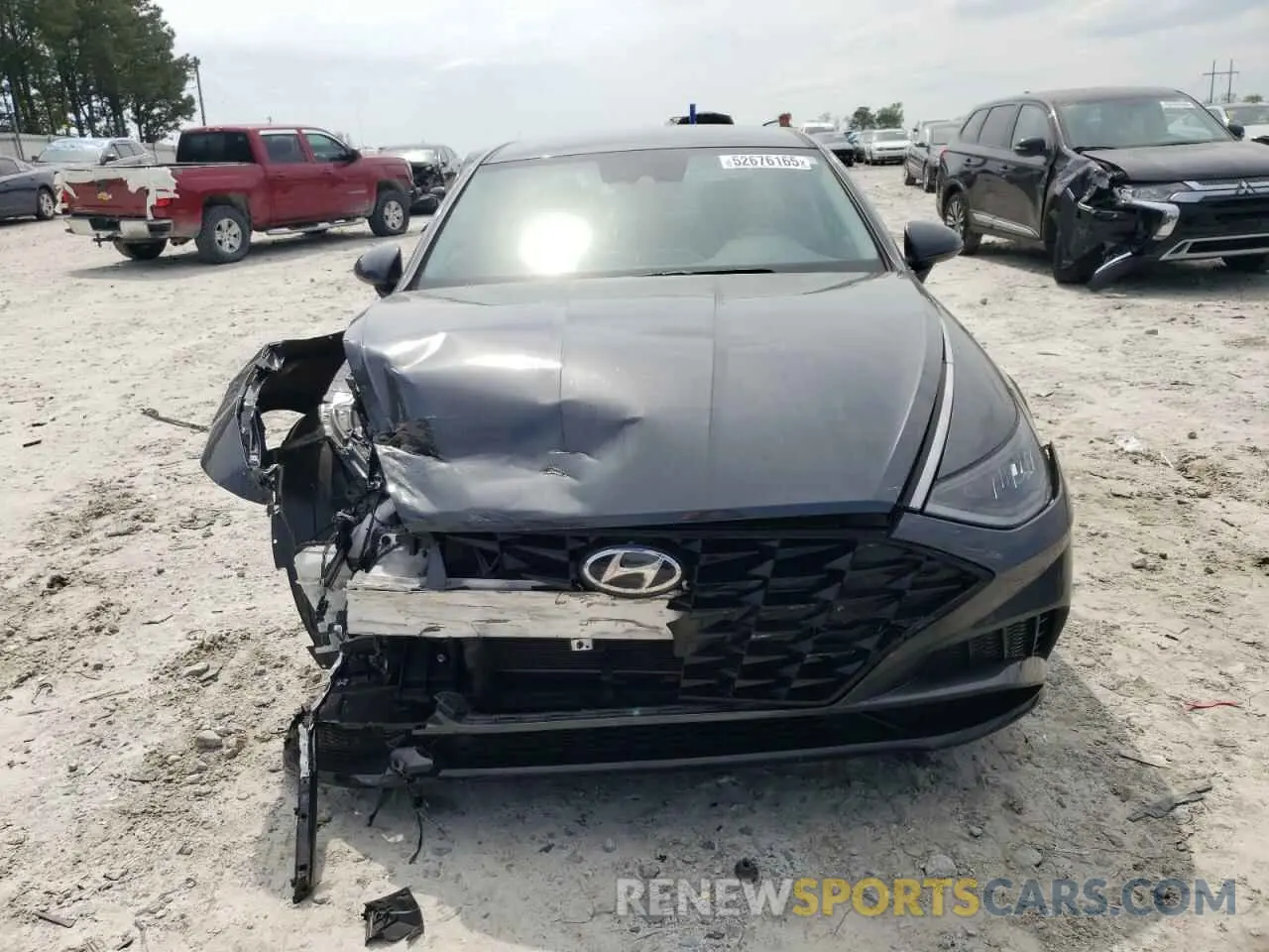 5 Photograph of a damaged car KMHL64JAXMA144421 HYUNDAI SONATA 2021