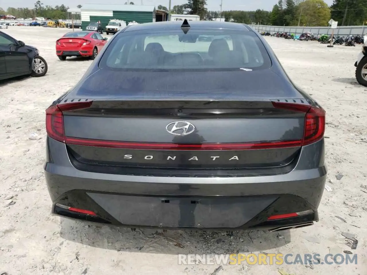 6 Photograph of a damaged car KMHL64JAXMA144421 HYUNDAI SONATA 2021