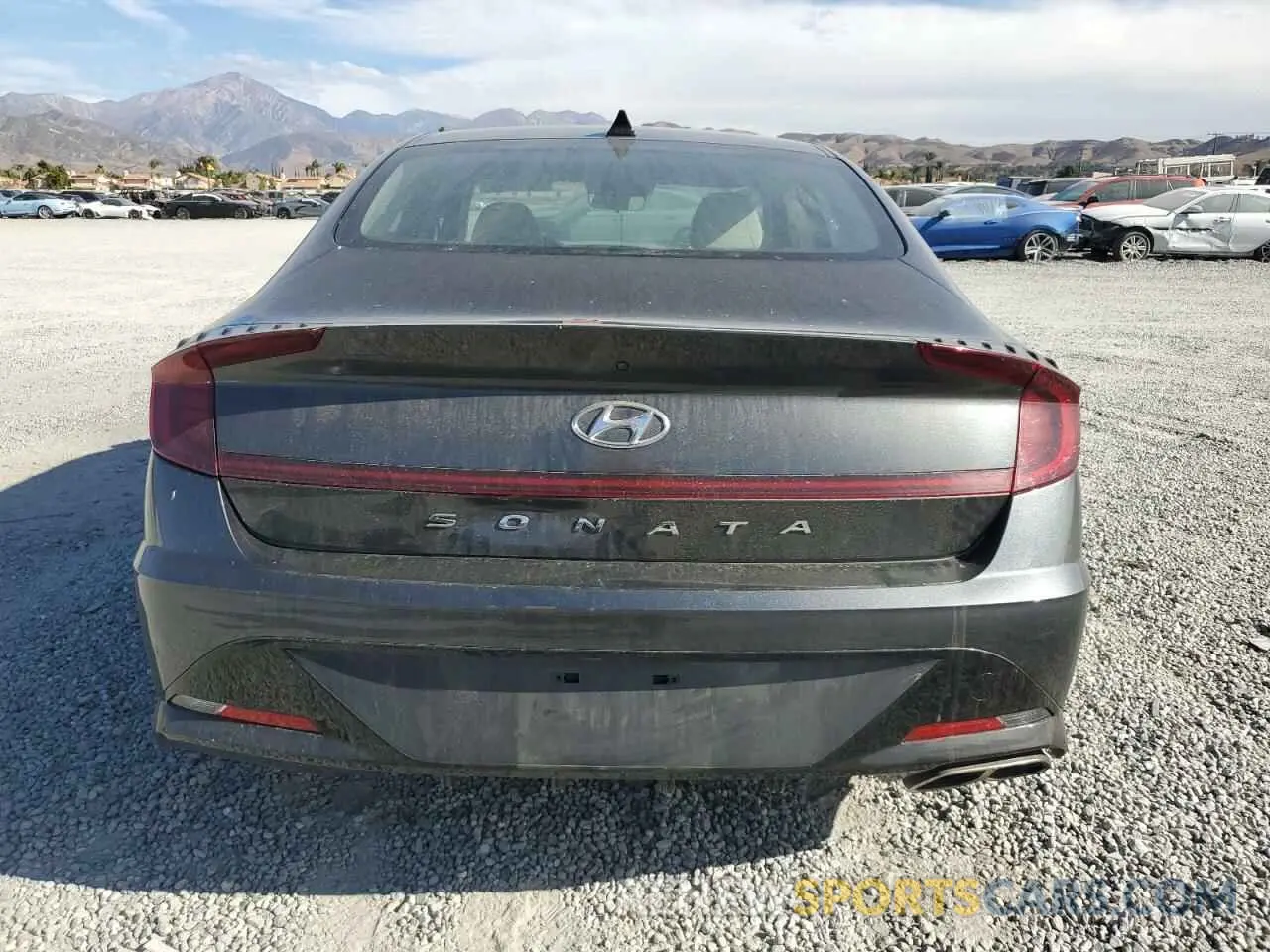 6 Photograph of a damaged car KMHL64JAXMA150977 HYUNDAI SONATA 2021