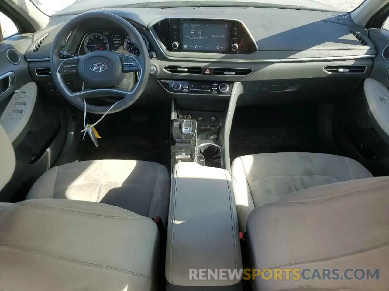 8 Photograph of a damaged car KMHL64JAXMA150977 HYUNDAI SONATA 2021