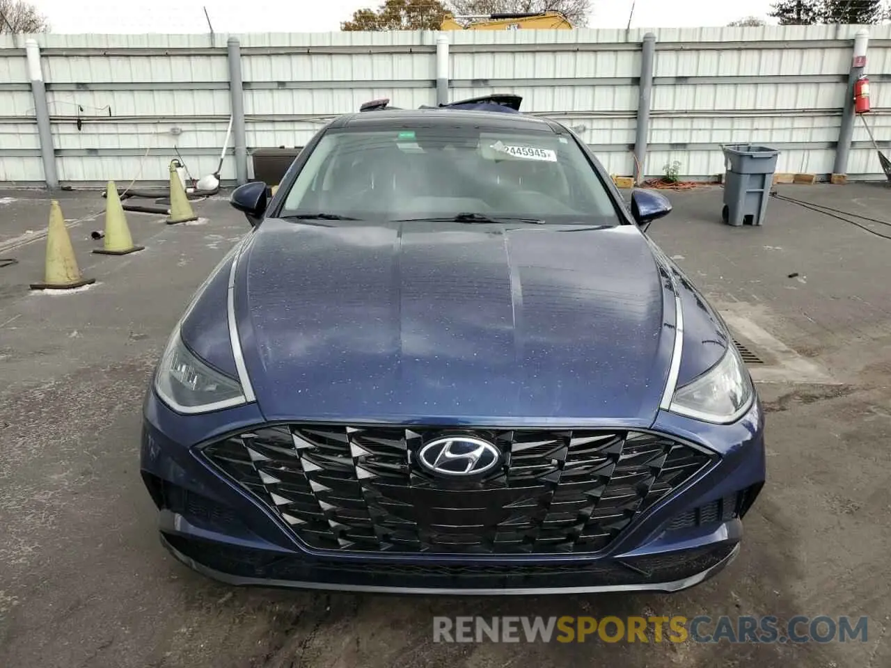 5 Photograph of a damaged car 5NPEF4JA0NH141809 HYUNDAI SONATA 2022