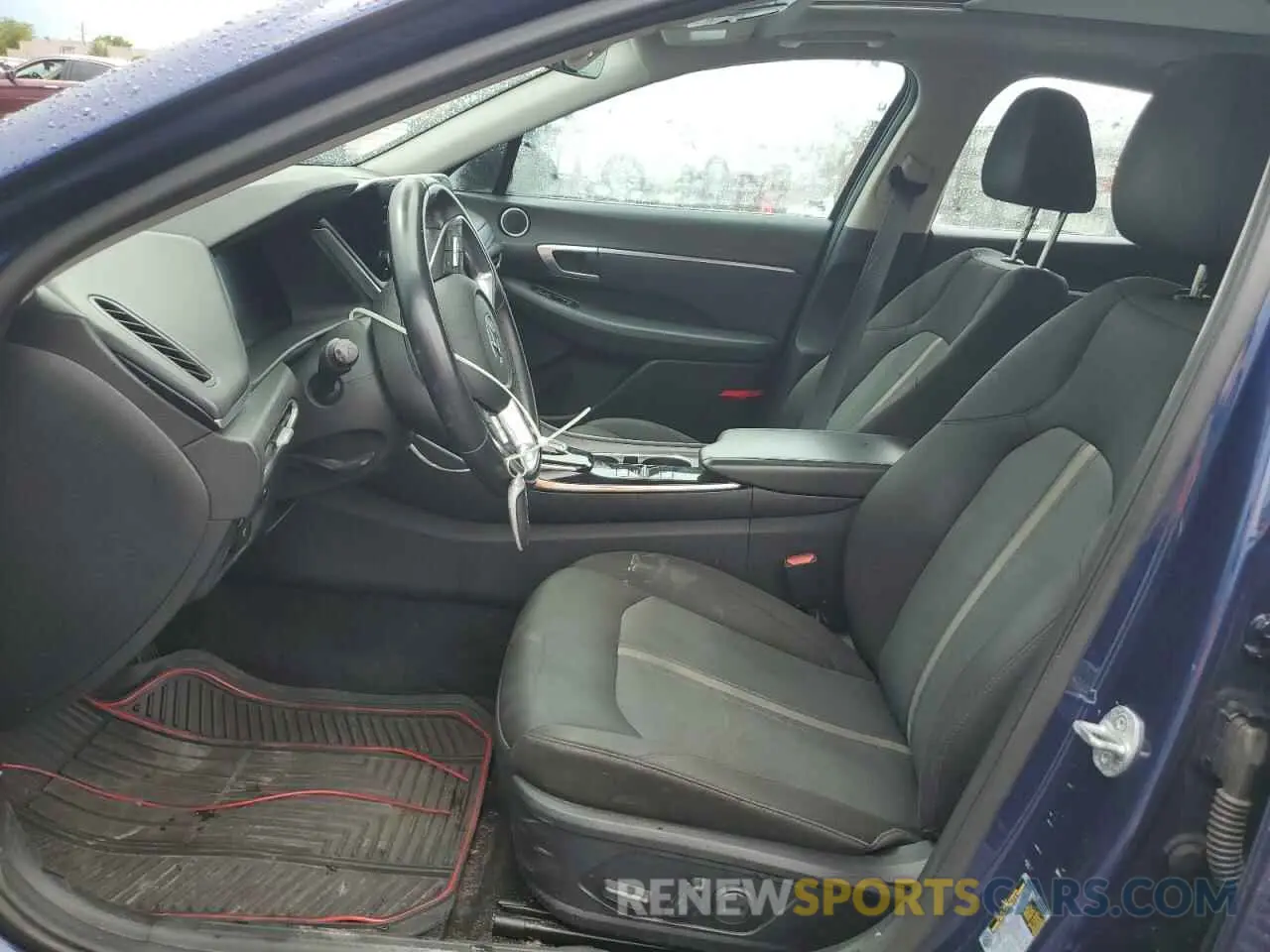 7 Photograph of a damaged car 5NPEF4JA0NH141809 HYUNDAI SONATA 2022