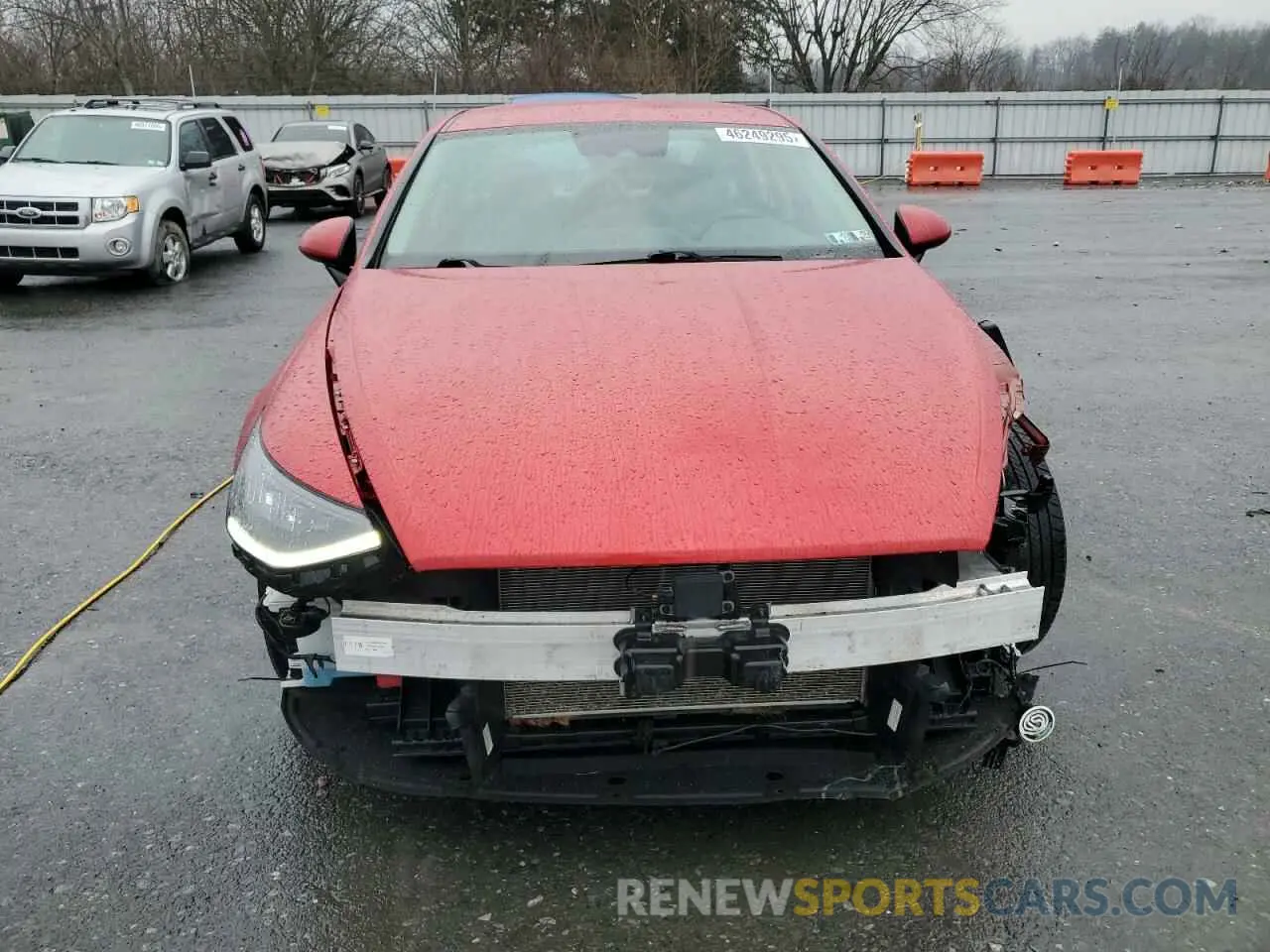 5 Photograph of a damaged car 5NPEG4JA2NH135376 HYUNDAI SONATA 2022