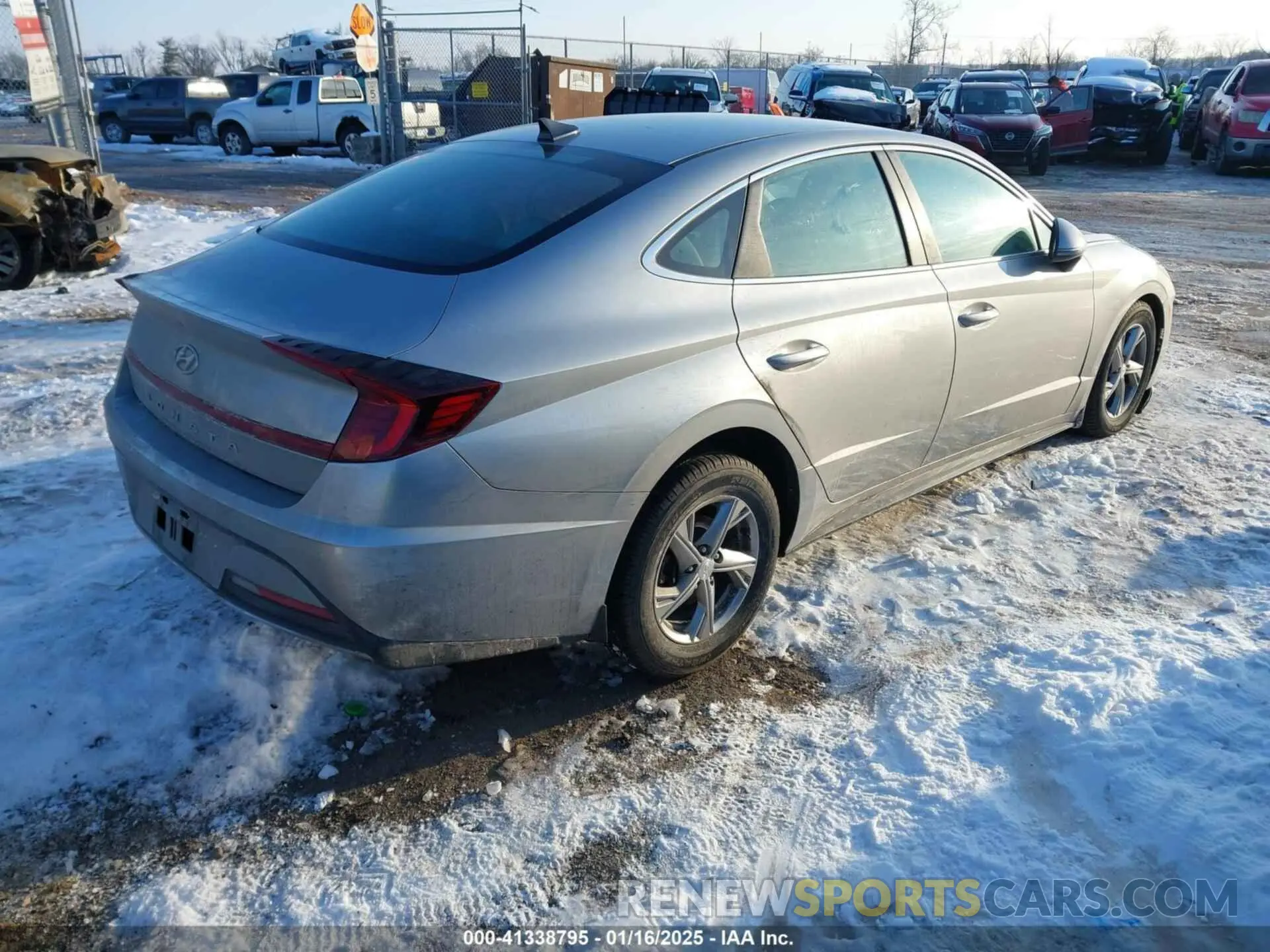 4 Фотография поврежденного автомобиля 5NPEG4JA2NH149438 HYUNDAI SONATA 2022