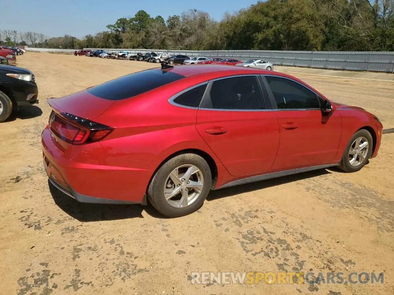 3 Photograph of a damaged car 5NPEG4JA3NH133944 HYUNDAI SONATA 2022