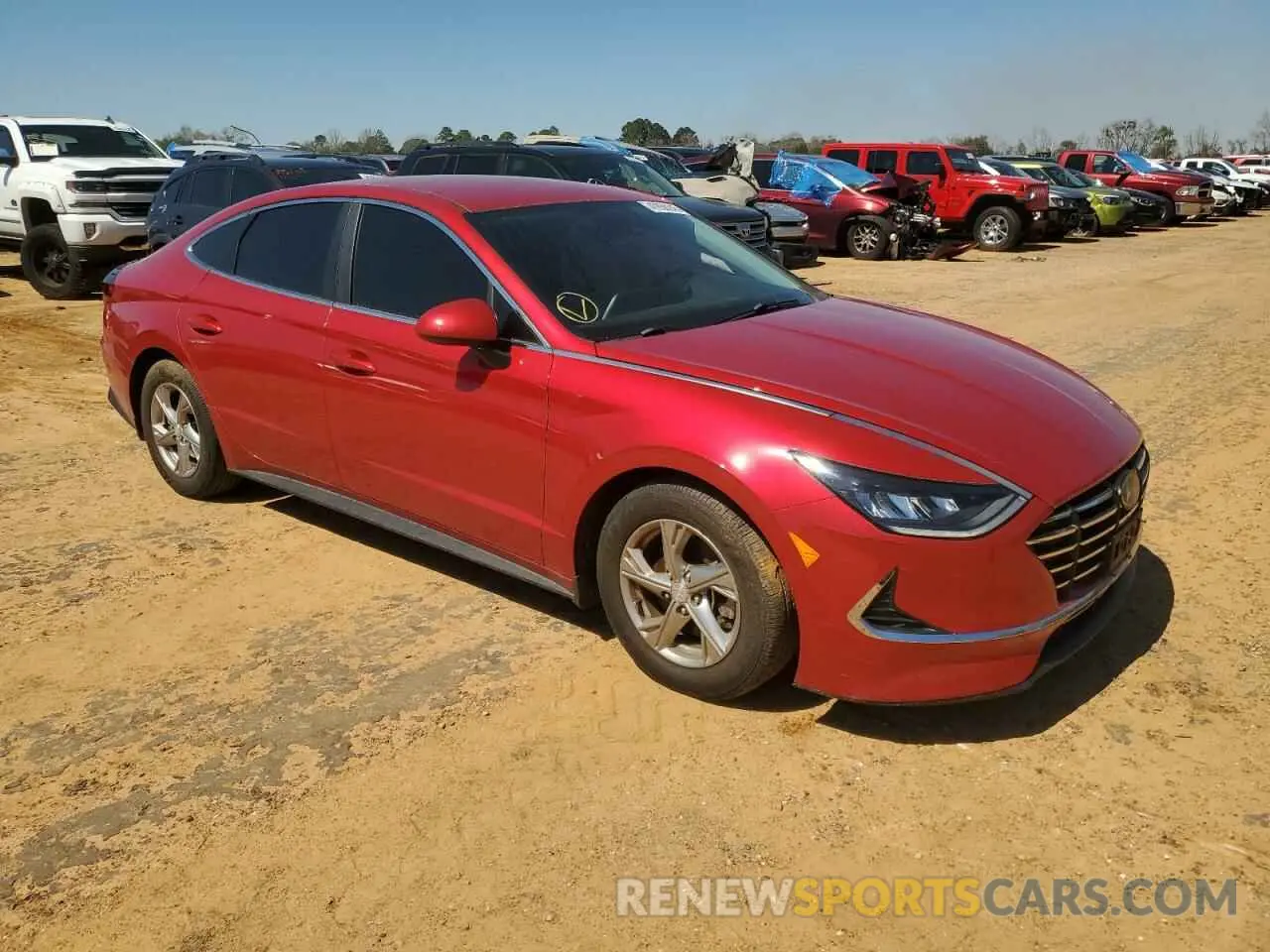 4 Photograph of a damaged car 5NPEG4JA3NH133944 HYUNDAI SONATA 2022