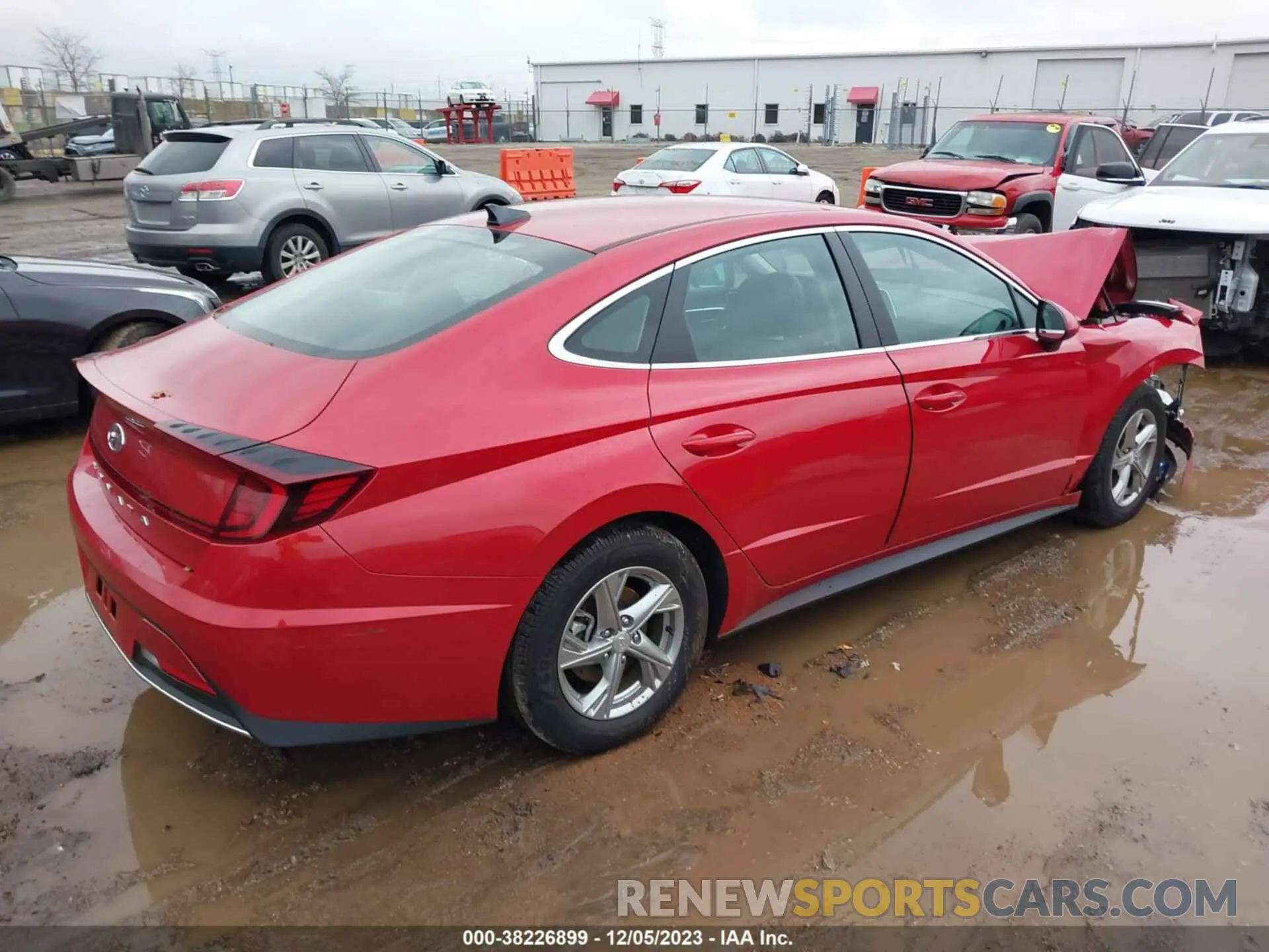 4 Фотография поврежденного автомобиля 5NPEG4JA6NH142900 HYUNDAI SONATA 2022