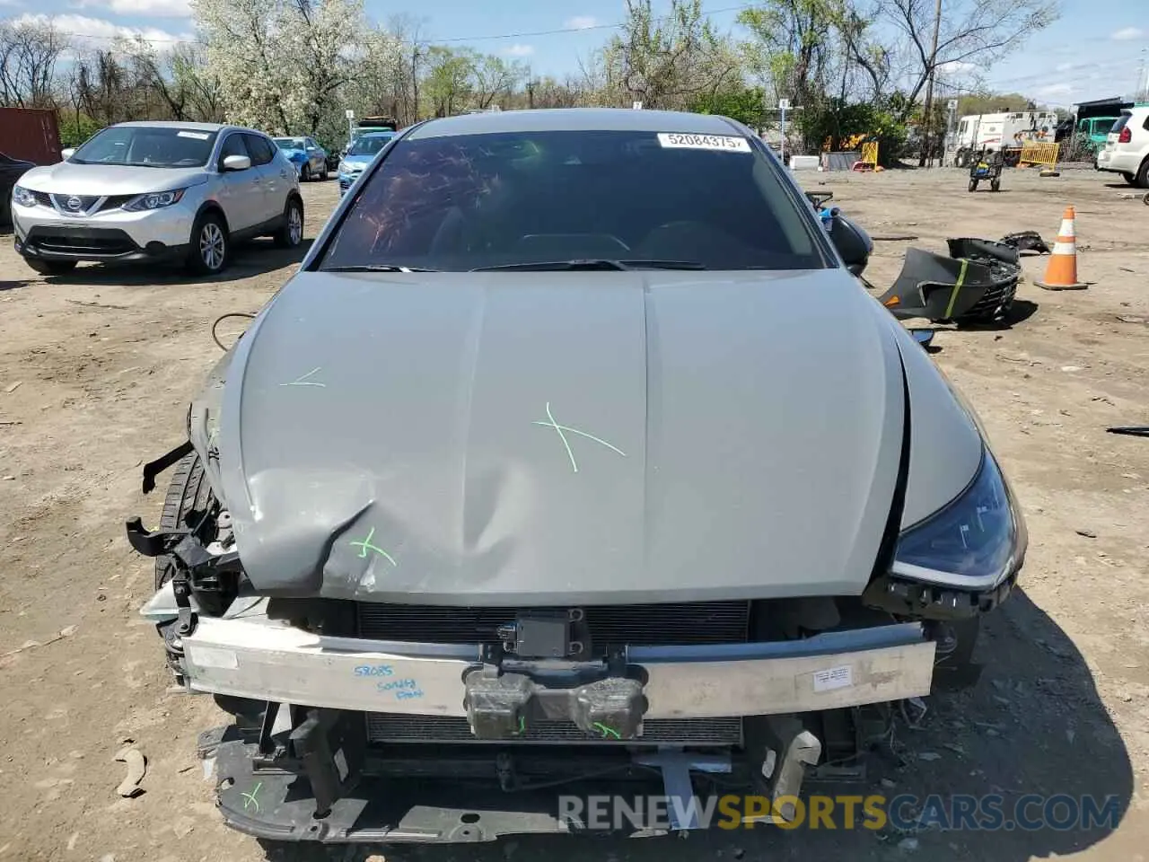 5 Фотография поврежденного автомобиля 5NPEG4JA9NH136492 HYUNDAI SONATA 2022