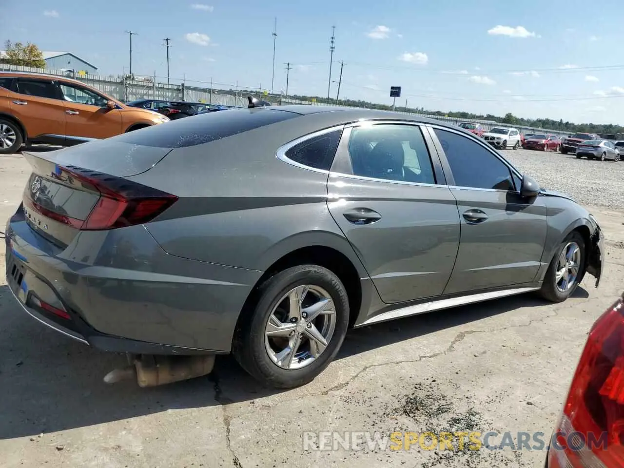 3 Фотография поврежденного автомобиля 5NPEG4JAXNH144536 HYUNDAI SONATA 2022