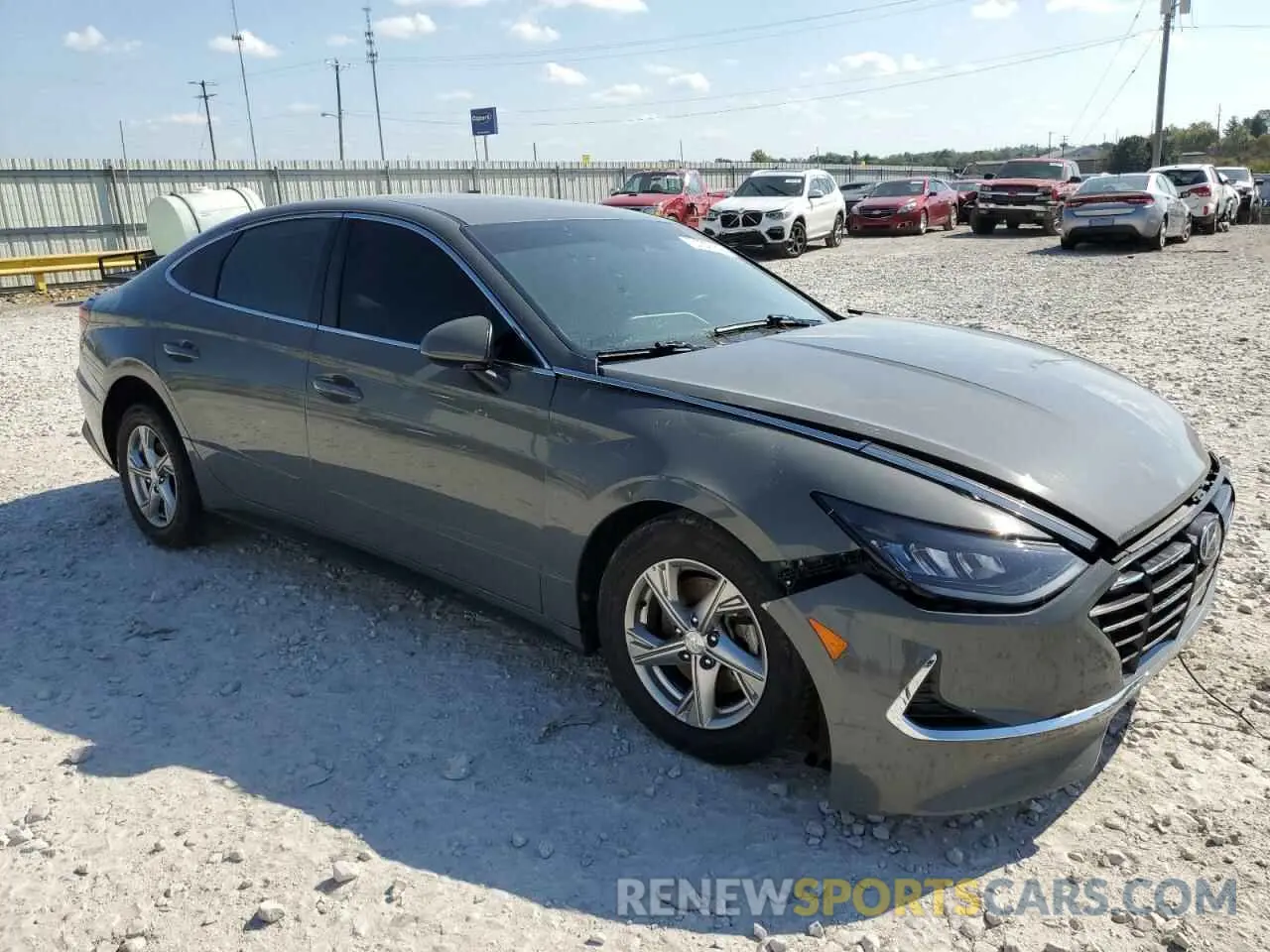 4 Фотография поврежденного автомобиля 5NPEG4JAXNH144536 HYUNDAI SONATA 2022
