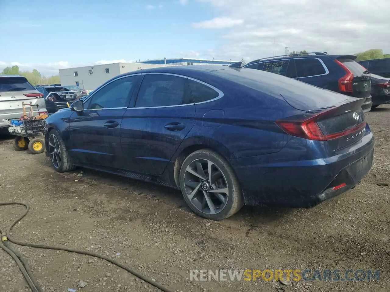 2 Photograph of a damaged car 5NPEJ4J20NH149660 HYUNDAI SONATA 2022