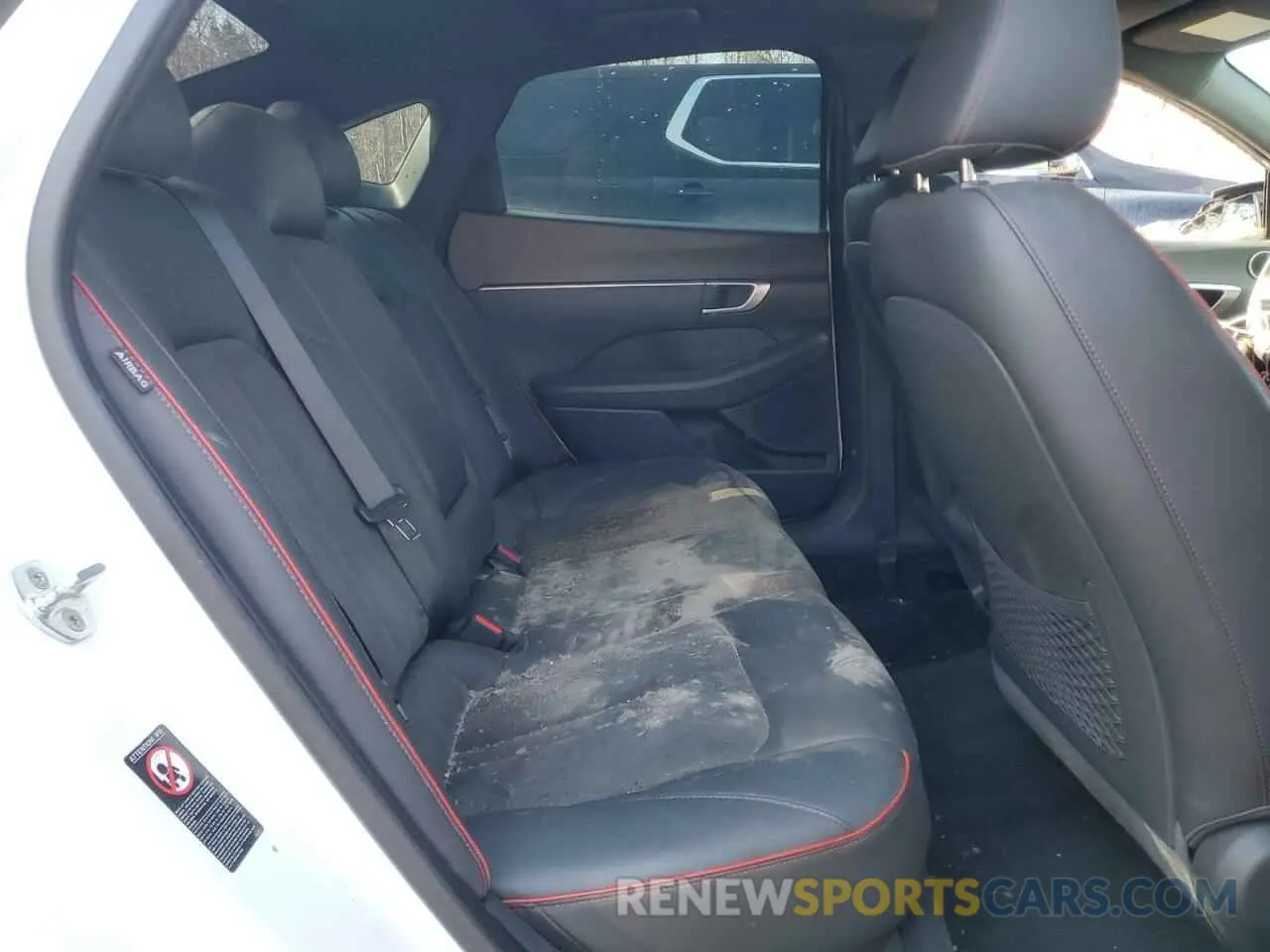 10 Photograph of a damaged car 5NPEJ4J21NH136674 HYUNDAI SONATA 2022