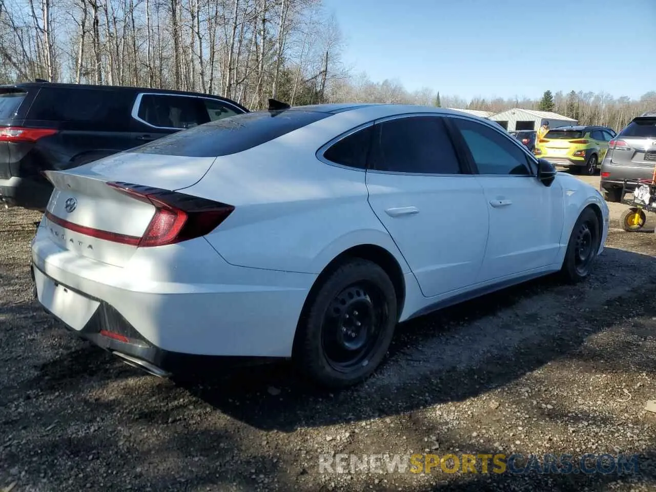 3 Photograph of a damaged car 5NPEJ4J21NH136674 HYUNDAI SONATA 2022