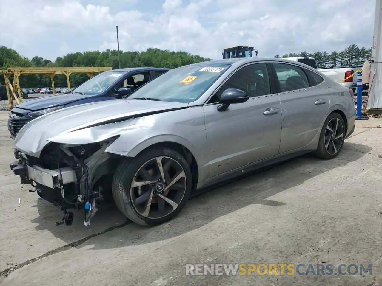 1 Photograph of a damaged car 5NPEJ4J21NH139400 HYUNDAI SONATA 2022