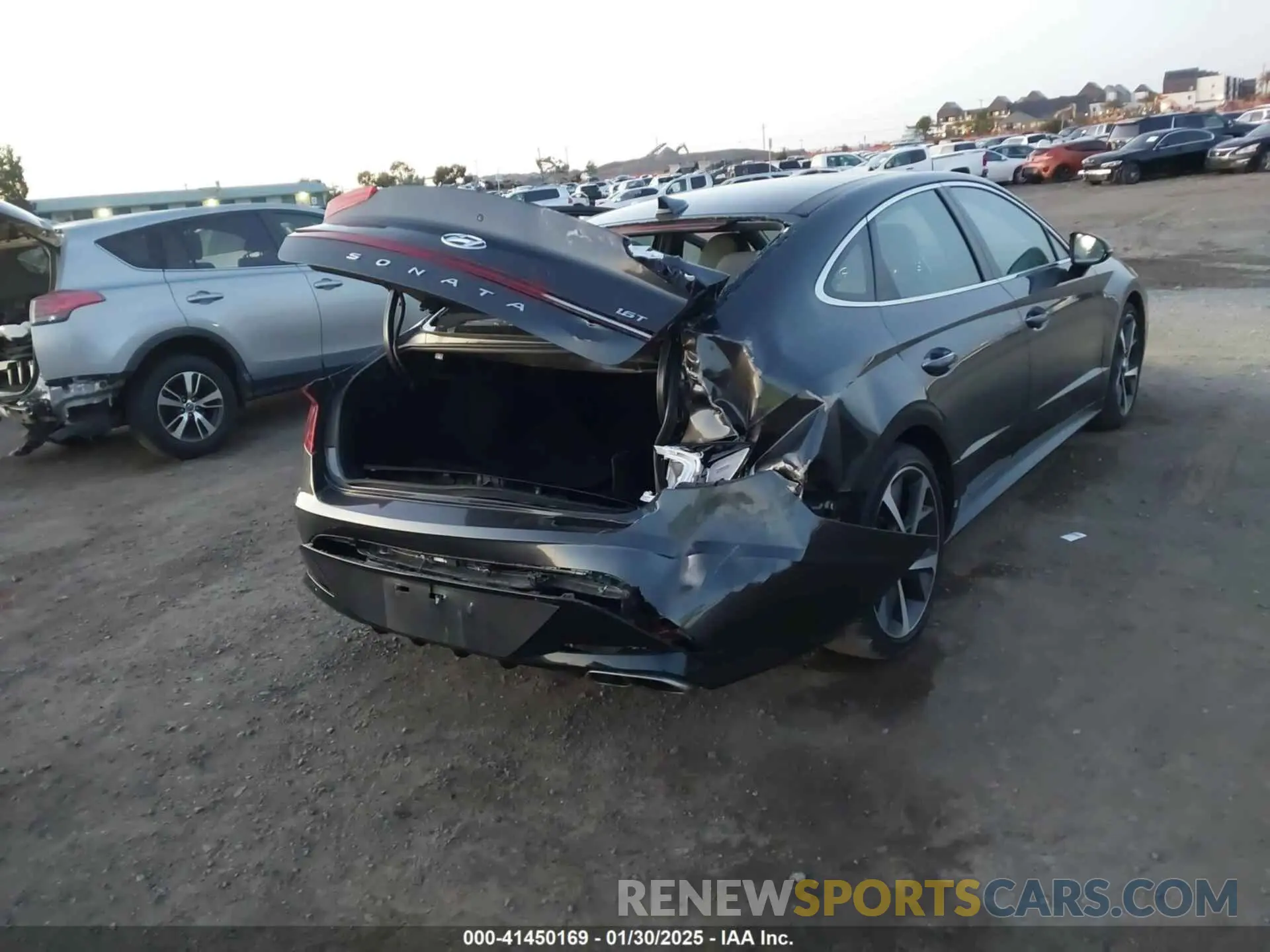 6 Photograph of a damaged car 5NPEJ4J21NH140238 HYUNDAI SONATA 2022