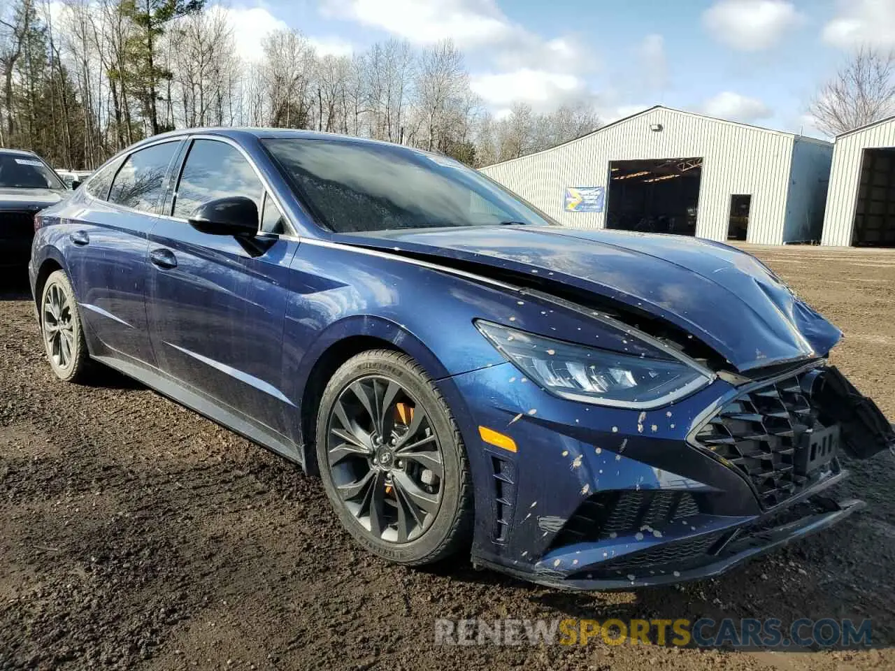 4 Photograph of a damaged car 5NPEJ4J22NH148767 HYUNDAI SONATA 2022