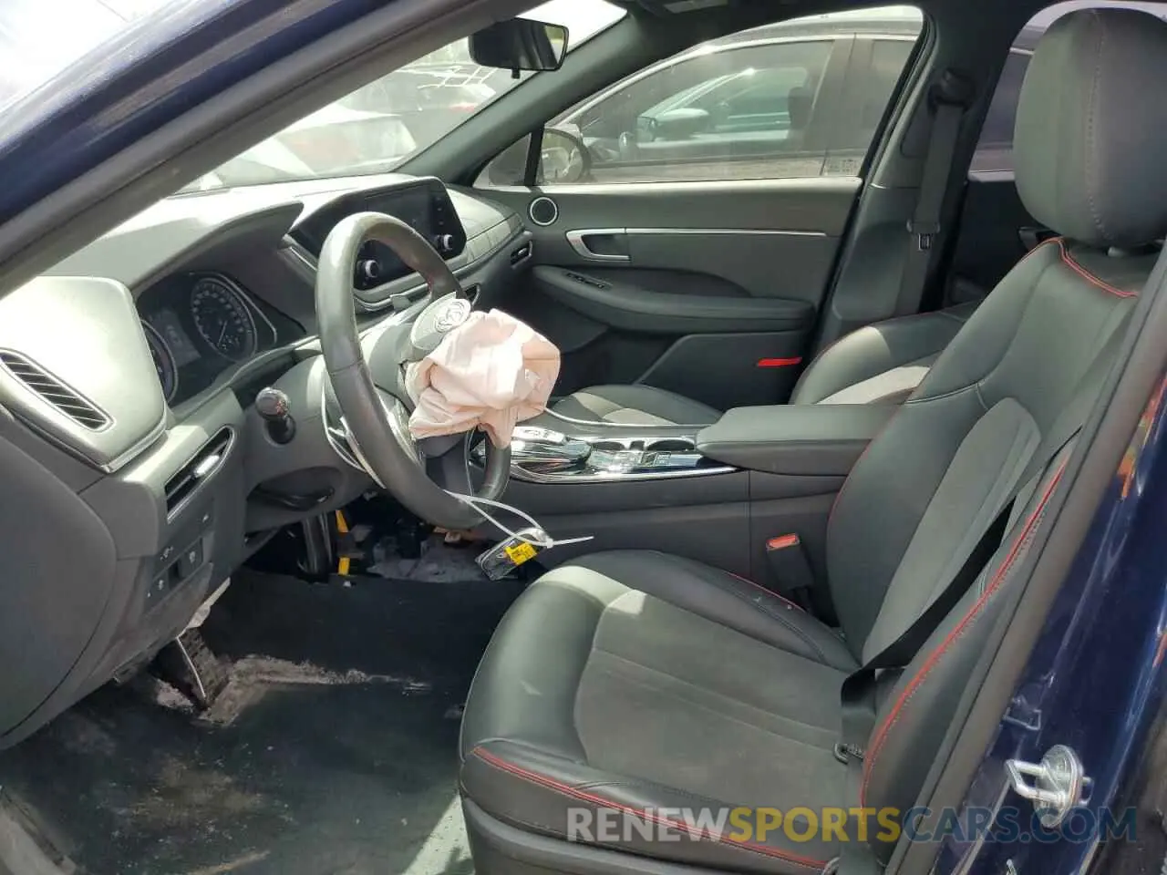 7 Photograph of a damaged car 5NPEJ4J22NH148767 HYUNDAI SONATA 2022