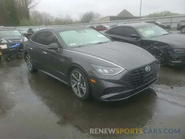 11 Photograph of a damaged car 5NPEJ4J23NH140239 HYUNDAI SONATA 2022