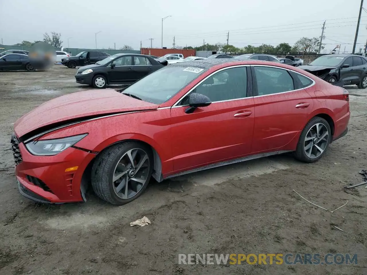 1 Фотография поврежденного автомобиля 5NPEJ4J23NH140919 HYUNDAI SONATA 2022