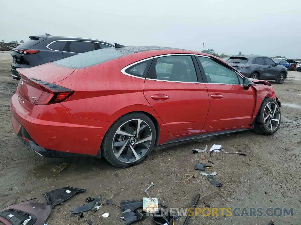 3 Фотография поврежденного автомобиля 5NPEJ4J23NH140919 HYUNDAI SONATA 2022