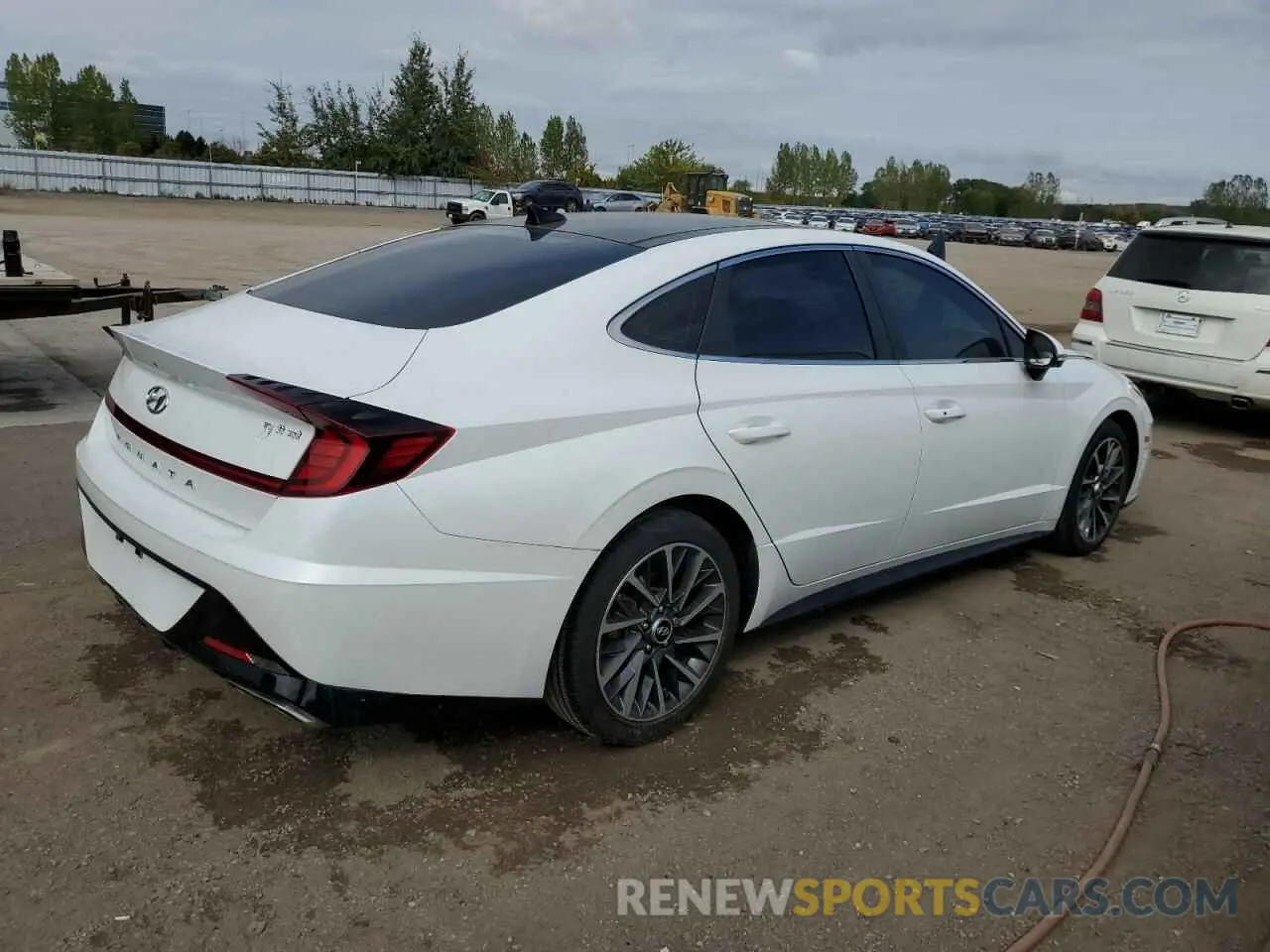 3 Фотография поврежденного автомобиля 5NPEL4J20NH136479 HYUNDAI SONATA 2022