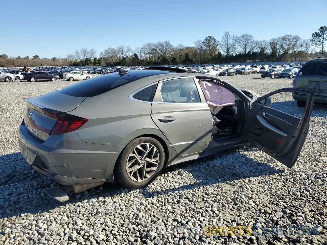 3 Photograph of a damaged car KMHL14JA4NA226130 HYUNDAI SONATA 2022