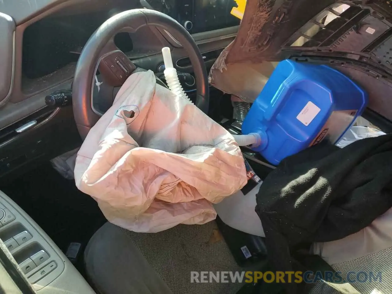 8 Photograph of a damaged car KMHL14JA4NA226130 HYUNDAI SONATA 2022