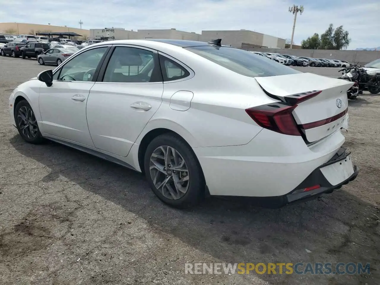 2 Photograph of a damaged car KMHL14JA6NA218692 HYUNDAI SONATA 2022