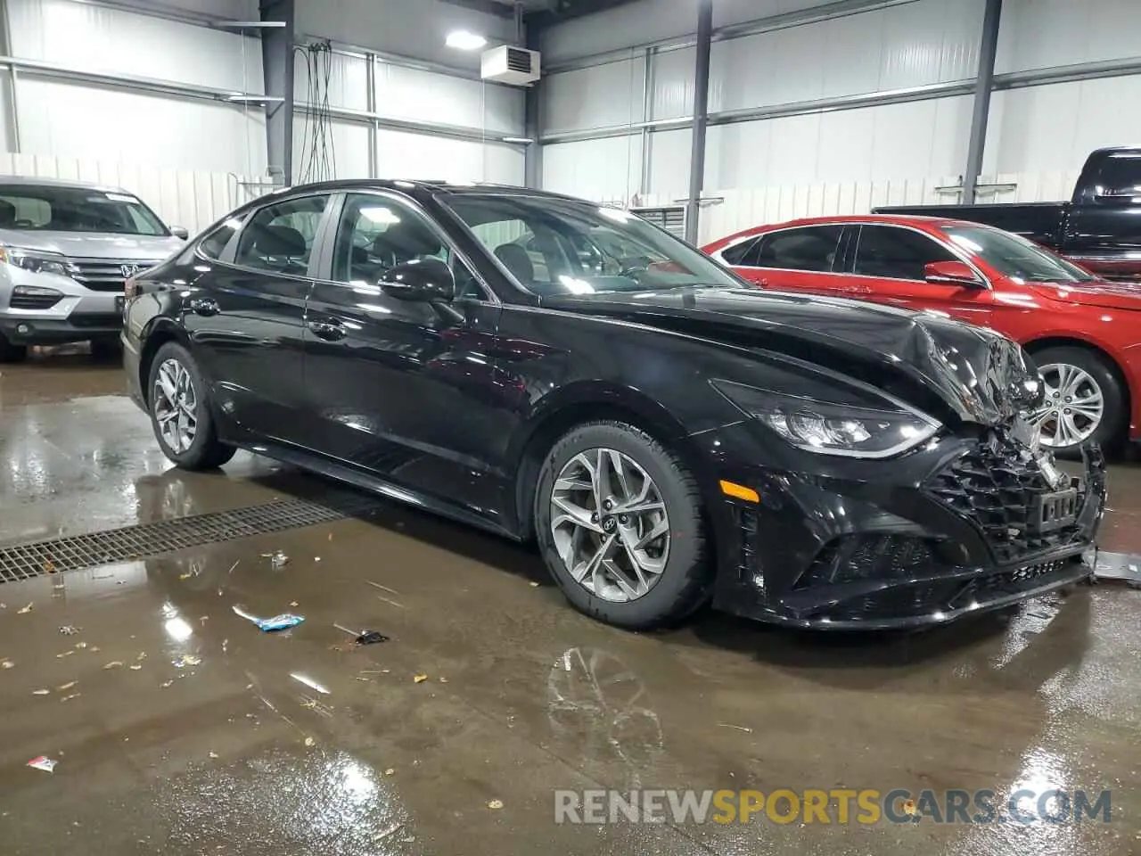 4 Photograph of a damaged car KMHL14JA7NA187906 HYUNDAI SONATA 2022