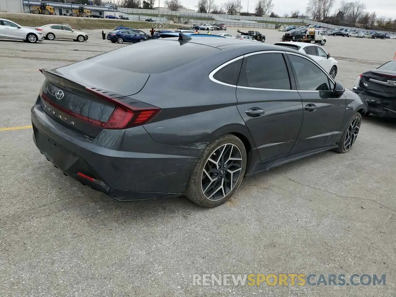 3 Фотография поврежденного автомобиля KMHL14JC8NA219974 HYUNDAI SONATA 2022