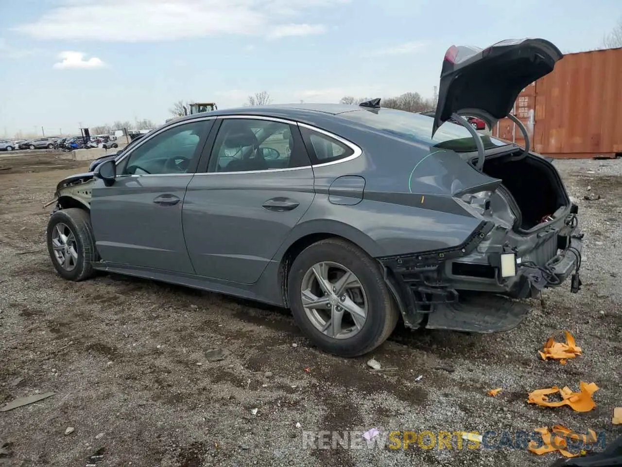2 Photograph of a damaged car KMHL24JA9NA245186 HYUNDAI SONATA 2022