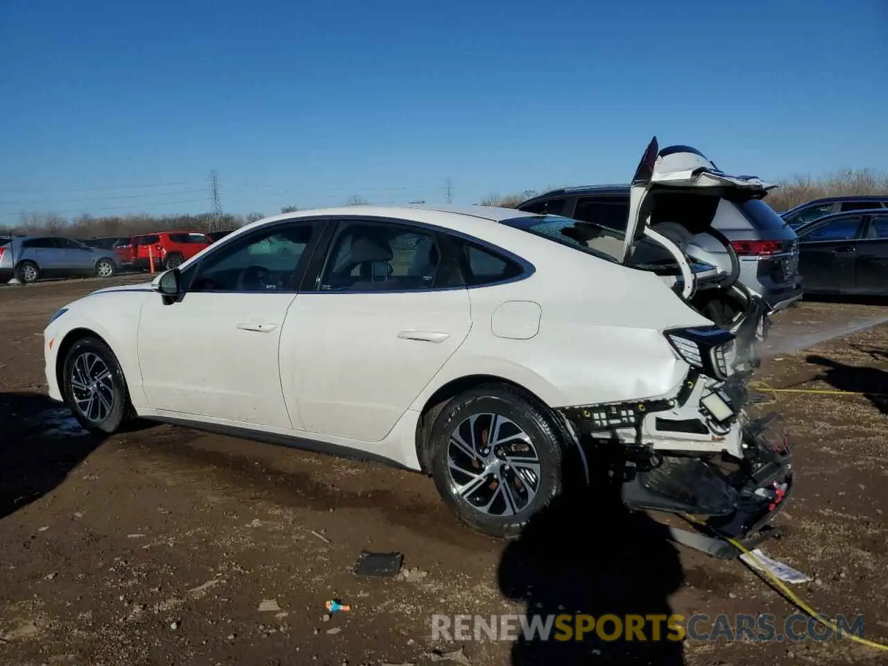 2 Фотография поврежденного автомобиля KMHL24JJ0NA041716 HYUNDAI SONATA 2022
