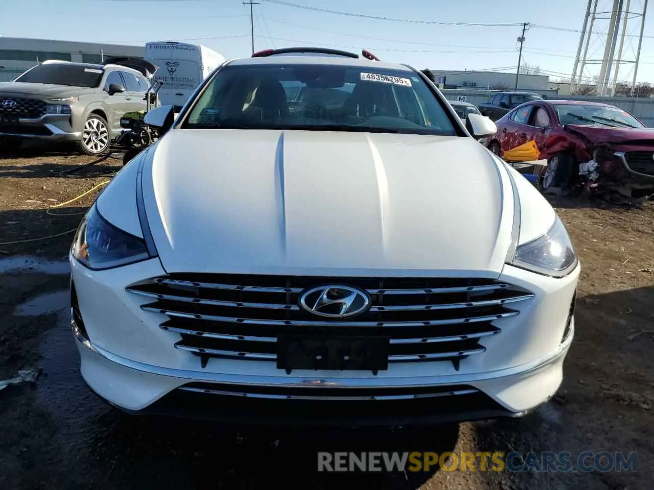 5 Фотография поврежденного автомобиля KMHL24JJ0NA041716 HYUNDAI SONATA 2022