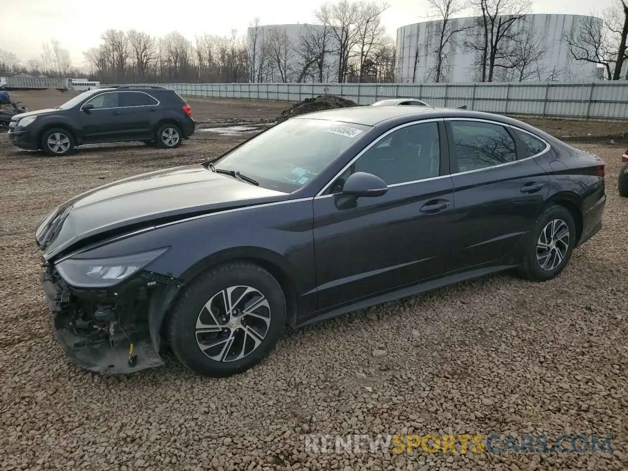1 Photograph of a damaged car KMHL24JJ6NA048279 HYUNDAI SONATA 2022