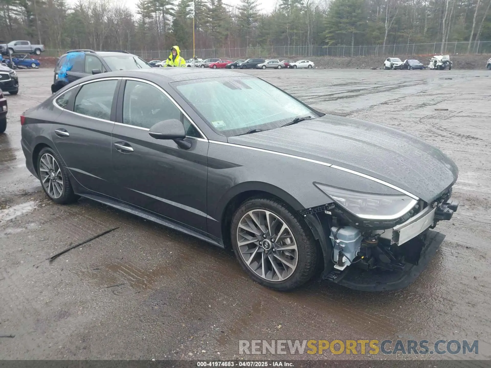 1 Фотография поврежденного автомобиля KMHL34J20NA168486 HYUNDAI SONATA 2022