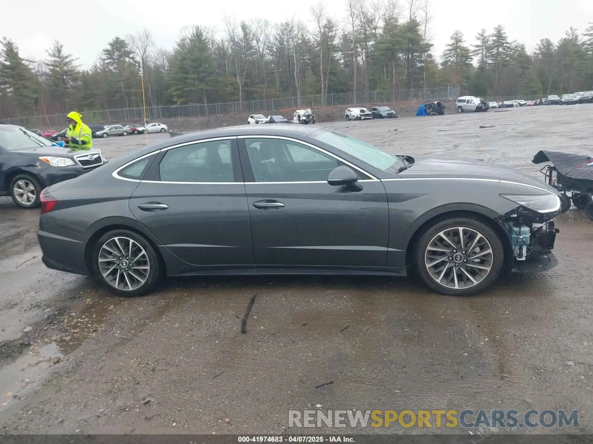 14 Фотография поврежденного автомобиля KMHL34J20NA168486 HYUNDAI SONATA 2022