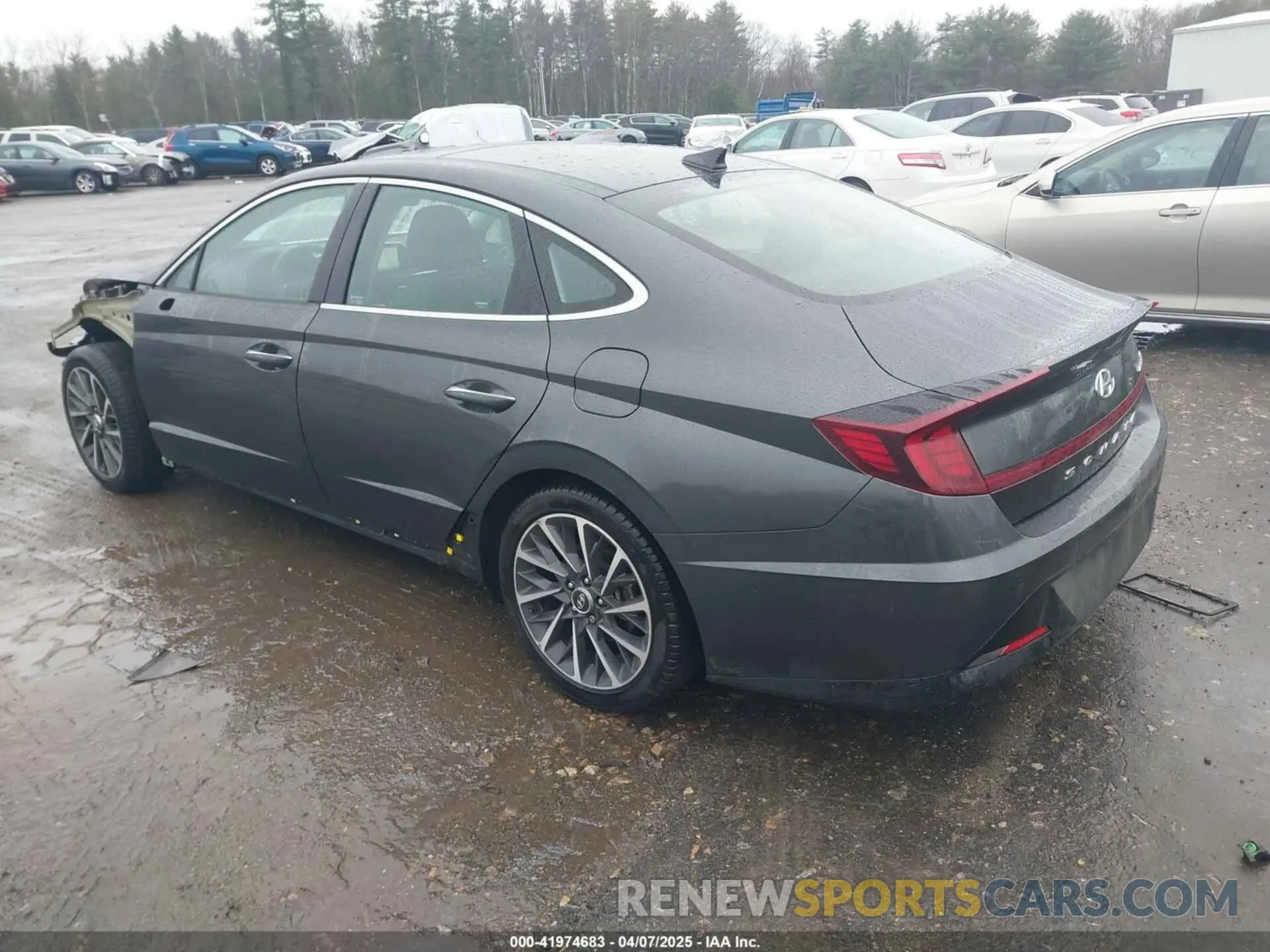 3 Фотография поврежденного автомобиля KMHL34J20NA168486 HYUNDAI SONATA 2022