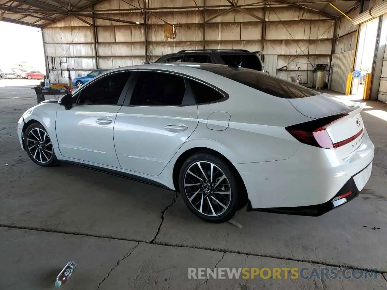 2 Photograph of a damaged car KMHL34J20NA173302 HYUNDAI SONATA 2022