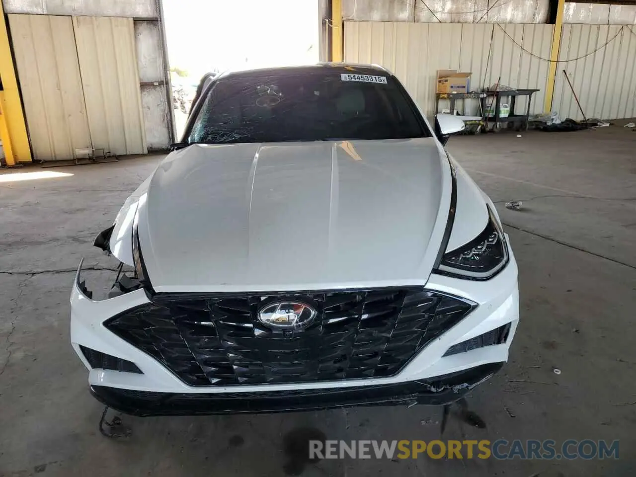 5 Photograph of a damaged car KMHL34J20NA173302 HYUNDAI SONATA 2022