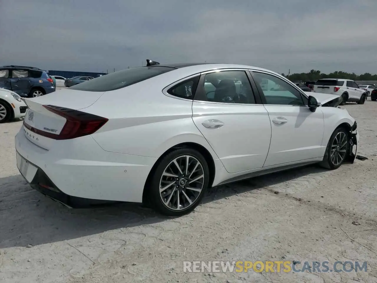 3 Фотография поврежденного автомобиля KMHL34J20NA216407 HYUNDAI SONATA 2022