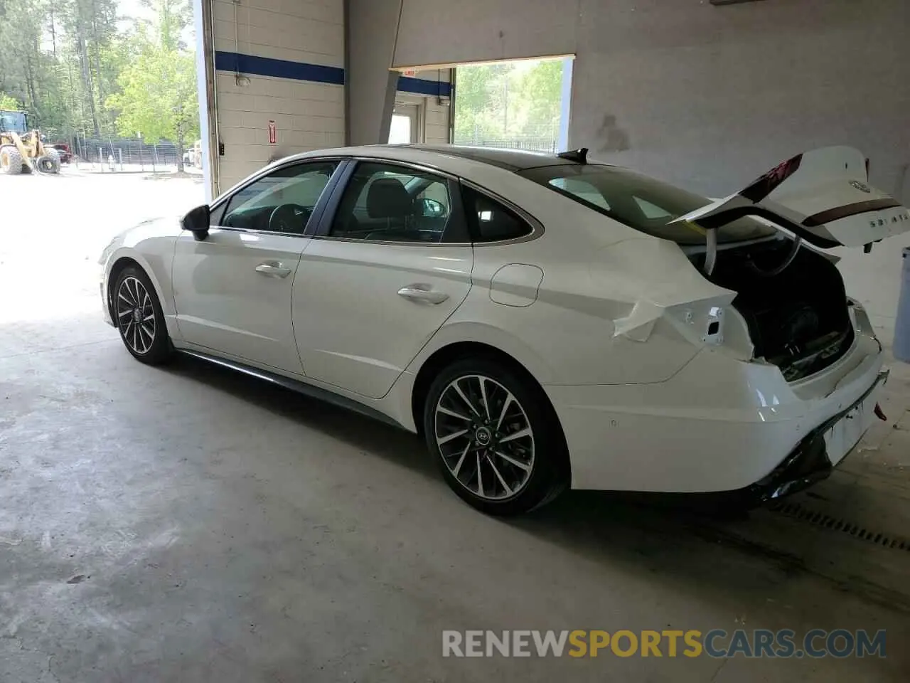2 Photograph of a damaged car KMHL34J25NA180777 HYUNDAI SONATA 2022